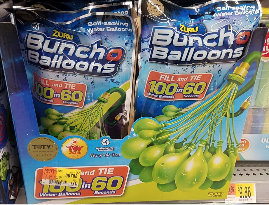 Walmart Buncho Balloons.